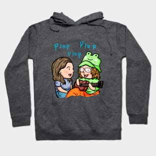 if i were a fish plop plop plop Hoodie